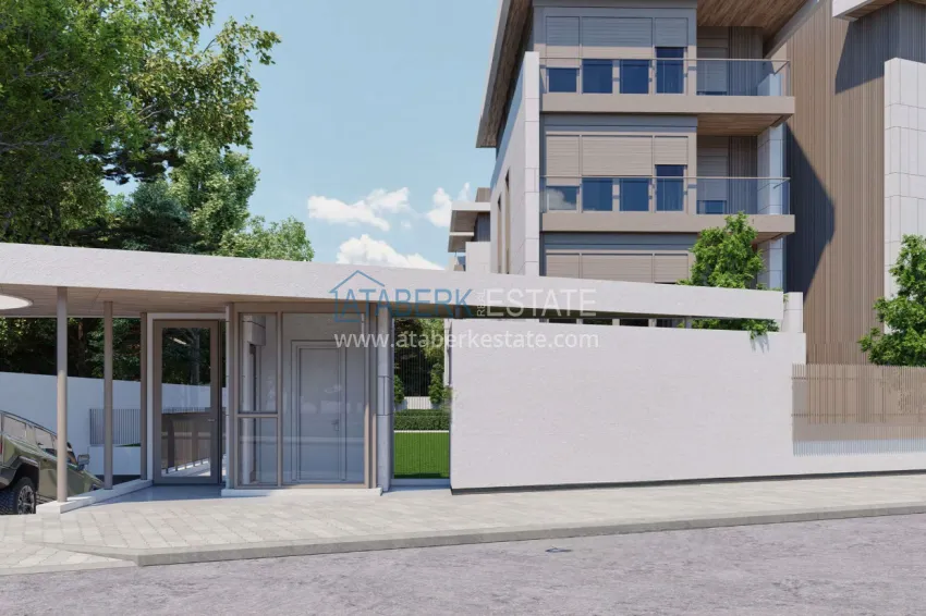 Real estate from a developer in Antalya — residential complex under construction in Konyaalti 5 