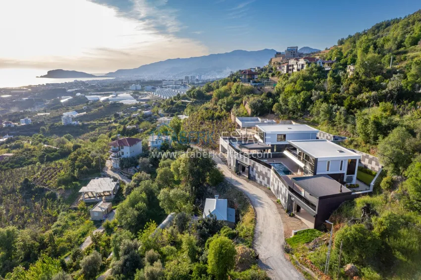 Luxury villa in Kestel, Alanya — modern design, panoramic views and full comfort 6 