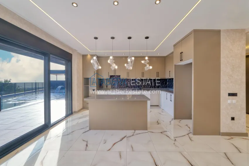 Purchase Luxury villa in Kestel, Alanya — modern design, panoramic views and full comfort 6 