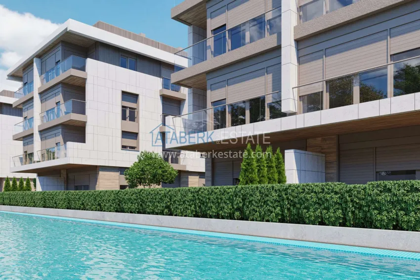 Real estate from a developer in Antalya — residential complex under construction in Konyaalti 7 