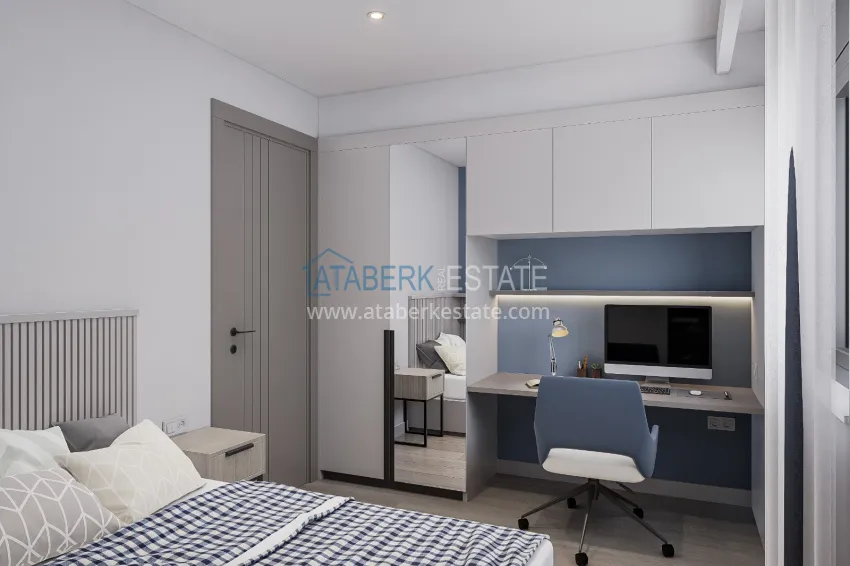 Purchase Real estate from a developer in Antalya — residential complex under construction in Konyaalti 5 