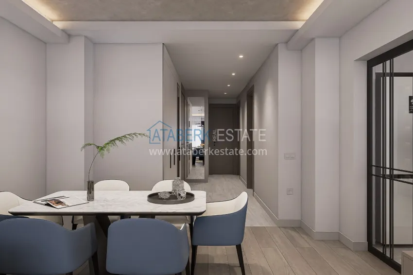 Purchase Real estate from a developer in Antalya — residential complex under construction in Konyaalti 11 