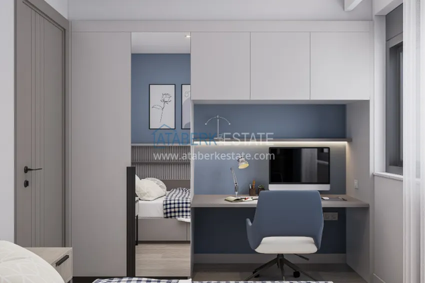 Purchase Real estate from a developer in Antalya — residential complex under construction in Konyaalti 12 