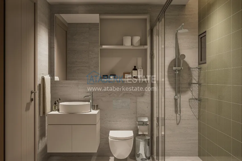 Purchase Real estate from a developer in Antalya — residential complex under construction in Konyaalti 15 