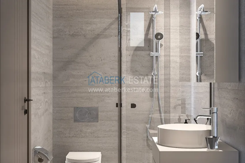 Purchase Real estate from a developer in Antalya — residential complex under construction in Konyaalti 18 