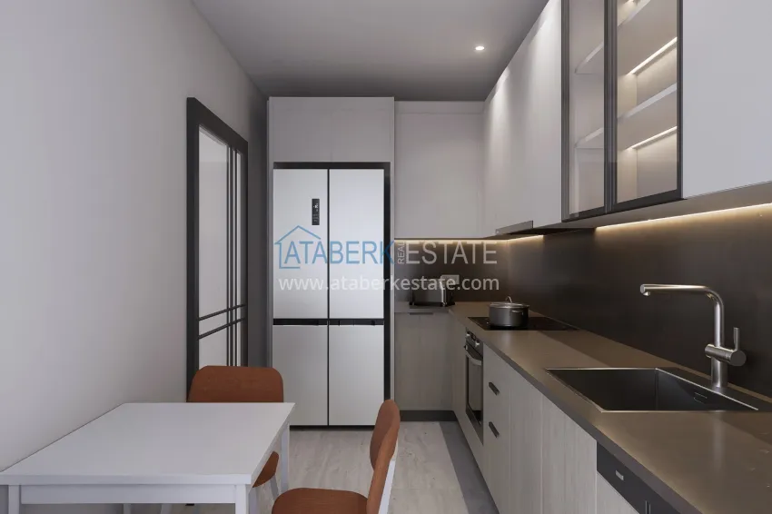 Purchase Real estate from a developer in Antalya — residential complex under construction in Konyaalti 21 