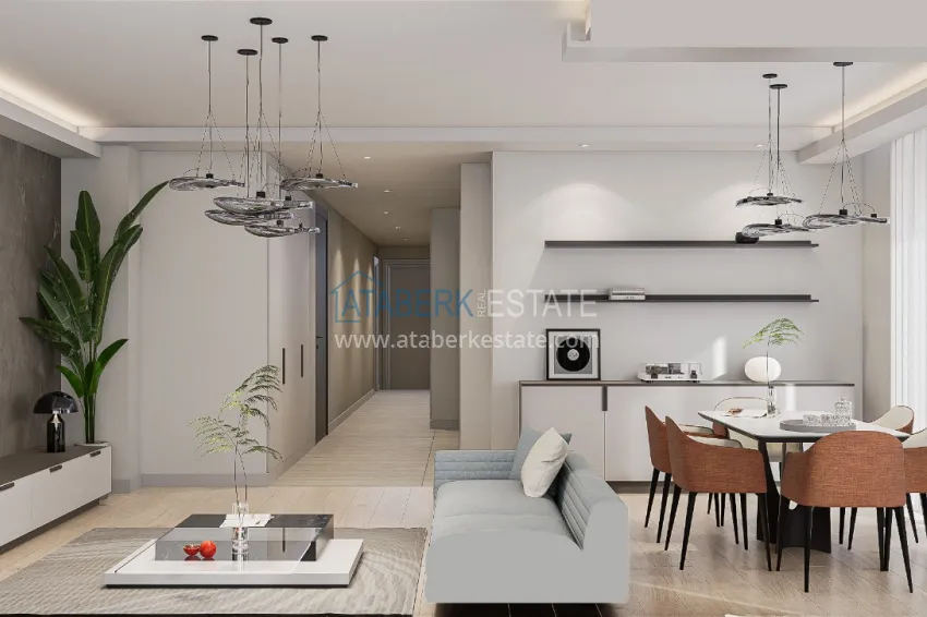 Purchase Real estate from a developer in Antalya — residential complex under construction in Konyaalti 25 