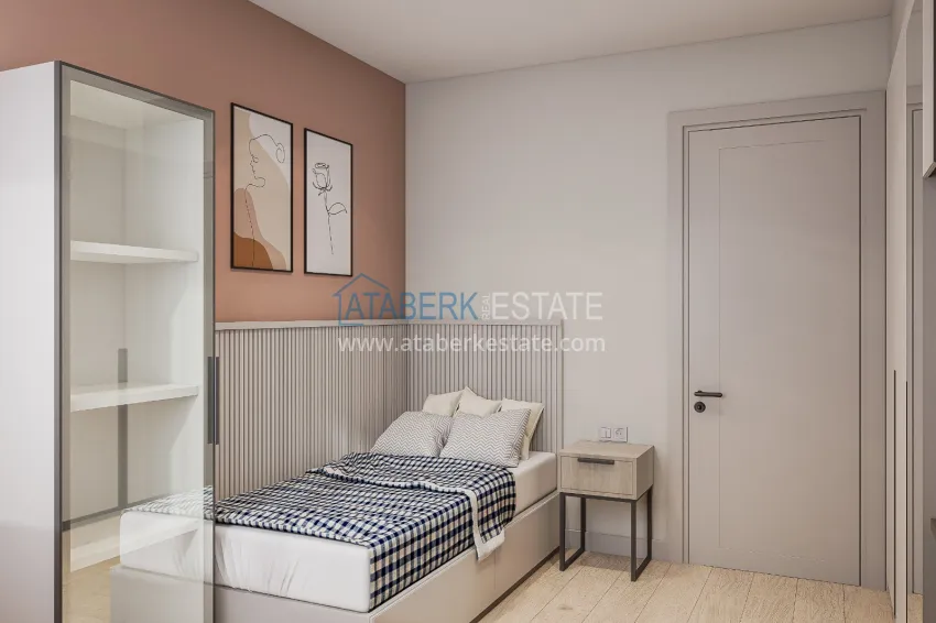 Purchase Real estate from a developer in Antalya — residential complex under construction in Konyaalti 34 