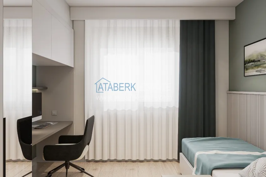 Purchase Real estate from a developer in Antalya — residential complex under construction in Konyaalti 43 