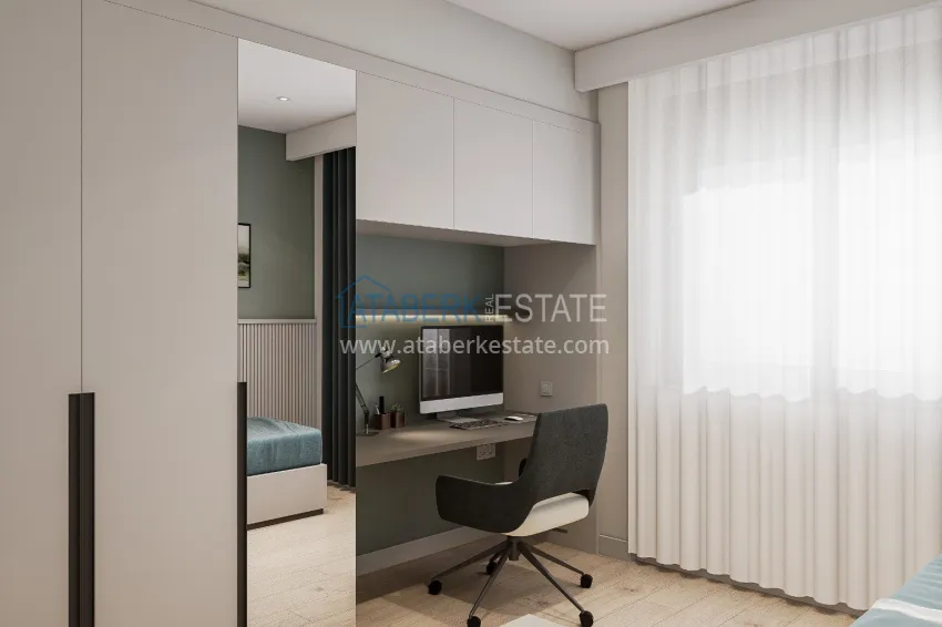 Purchase Real estate from a developer in Antalya — residential complex under construction in Konyaalti 44 