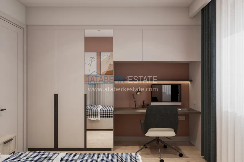 Purchase Real estate from a developer in Antalya — residential complex under construction in Konyaalti 47 