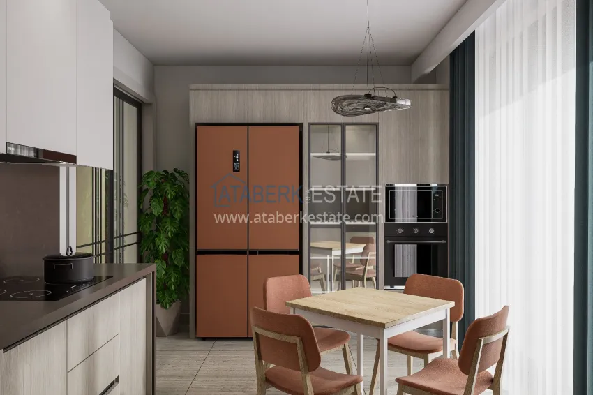 Purchase Real estate from a developer in Antalya — residential complex under construction in Konyaalti 50 