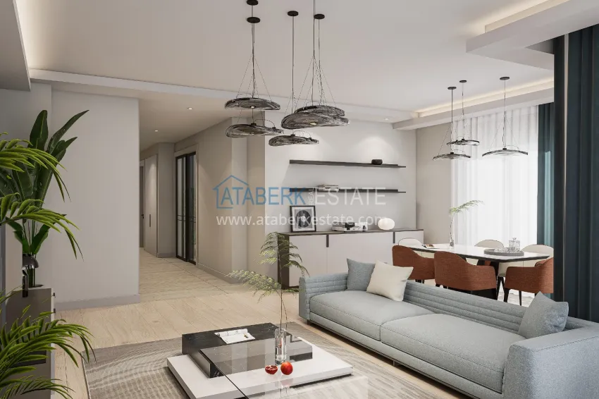 Purchase Real estate from a developer in Antalya — residential complex under construction in Konyaalti 51 