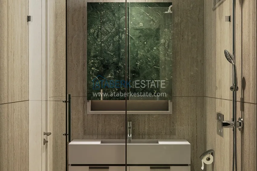 Purchase Real estate from a developer in Antalya — residential complex under construction in Konyaalti 52 