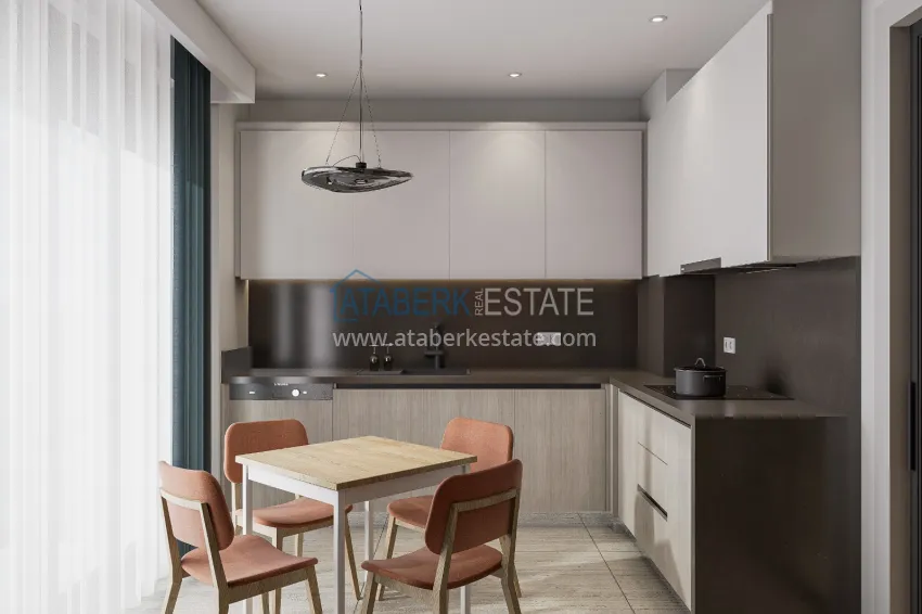 Purchase Real estate from a developer in Antalya — residential complex under construction in Konyaalti 53 