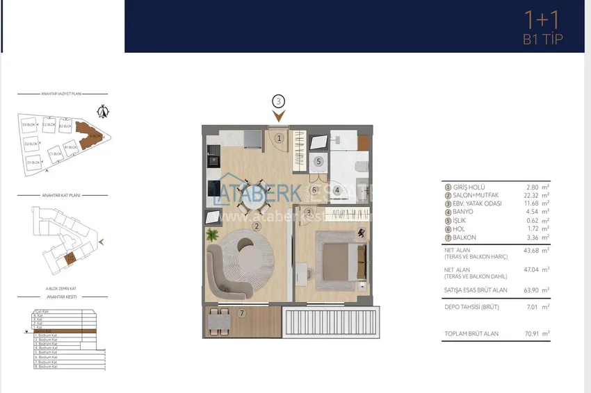 Buy cheap Apartments in Istanbul for citizenship - a new elite project in the Etiler district, Besiktas 4 