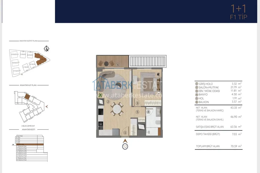 Buy cheap Apartments in Istanbul for citizenship - a new elite project in the Etiler district, Besiktas 16 