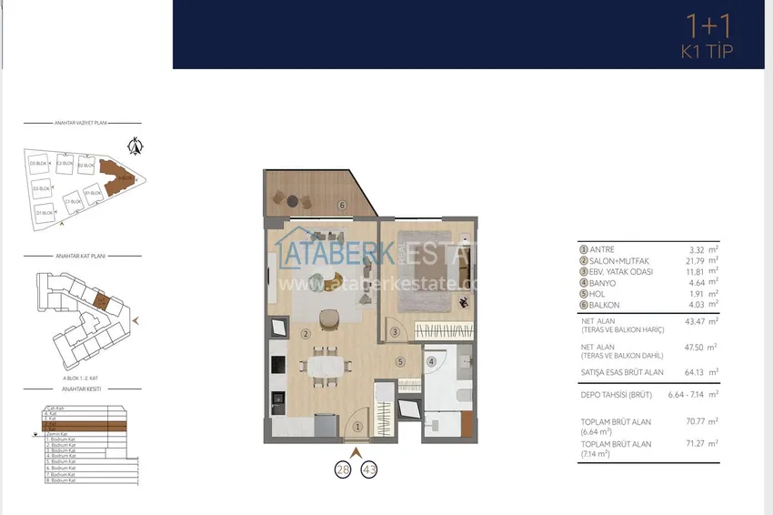 Buy cheap Apartments in Istanbul for citizenship - a new elite project in the Etiler district, Besiktas 25 