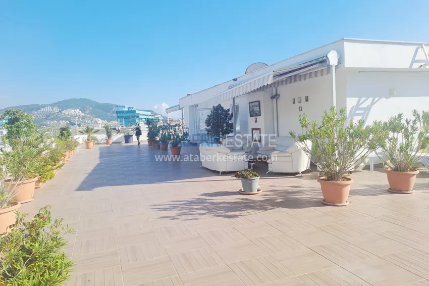 Studio in Alanya, Mahmutlar district — turnkey with a glazed balcony and mountain views 11 