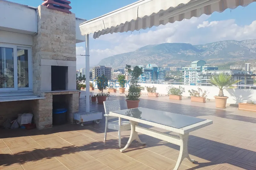 Studio in Alanya, Mahmutlar district — turnkey with a glazed balcony and mountain views 12 