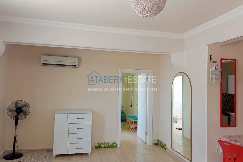 Purchase  One bedroom apartment in Mahmutlar, Alanya - furnished, seaview, beachfront  14 