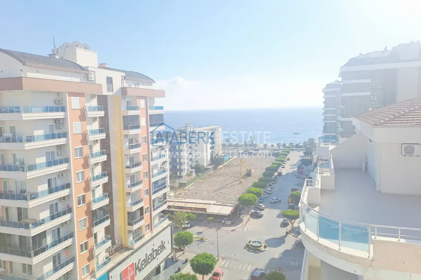 Studio in Alanya, Mahmutlar district — turnkey with a glazed balcony and mountain views 17 