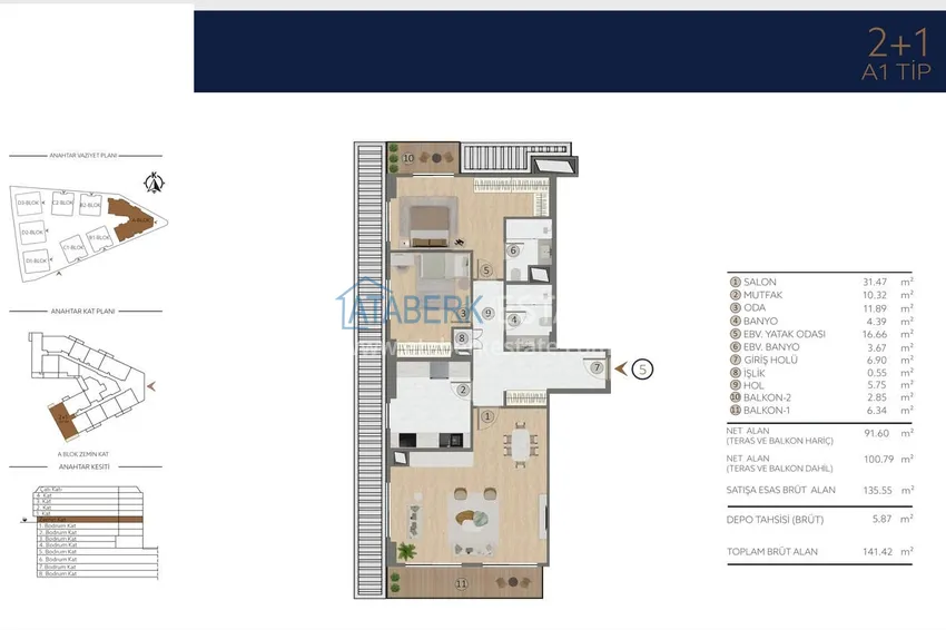 Buy cheap Apartments in Istanbul for citizenship - a new elite project in the Etiler district, Besiktas 27 