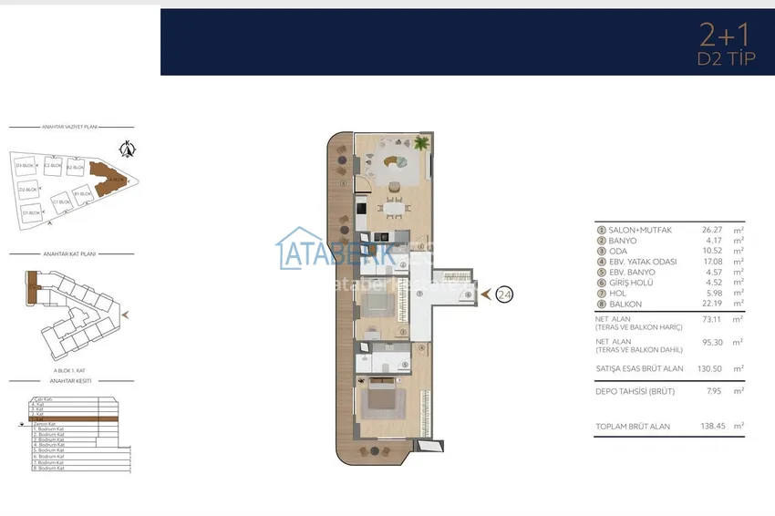 Buy cheap Apartments in Istanbul for citizenship - a new elite project in the Etiler district, Besiktas 36 