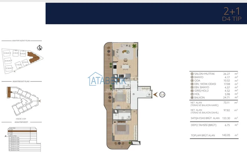 Buy cheap Apartments in Istanbul for citizenship - a new elite project in the Etiler district, Besiktas 38 