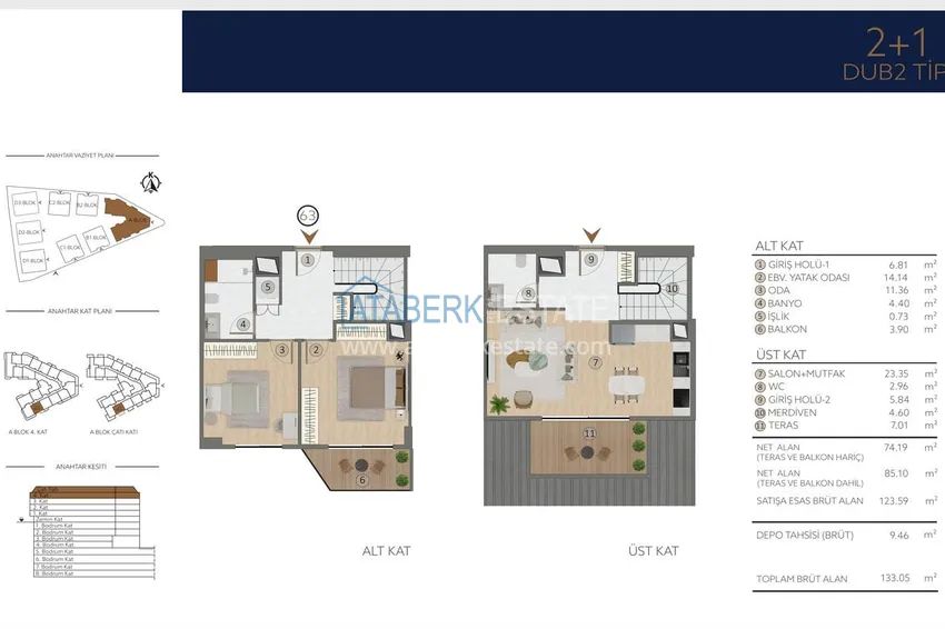 Buy cheap Apartments in Istanbul for citizenship - a new elite project in the Etiler district, Besiktas 46 