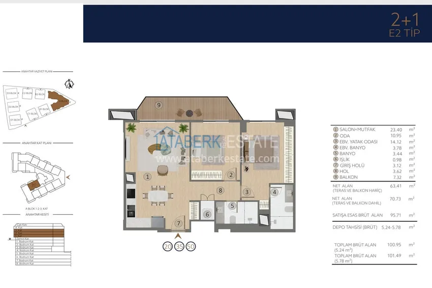 Buy cheap Apartments in Istanbul for citizenship - a new elite project in the Etiler district, Besiktas 40 