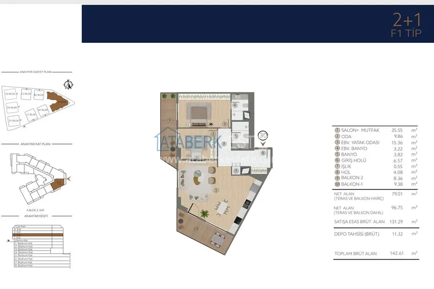 Buy cheap Apartments in Istanbul for citizenship - a new elite project in the Etiler district, Besiktas 41 