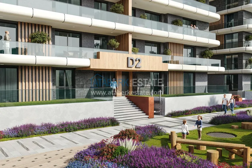 Apartments in Istanbul for citizenship - a new elite project in the Etiler district, Besiktas 20 