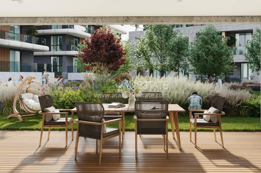 Apartments in Istanbul for citizenship - a new elite project in the Etiler district, Besiktas 21 