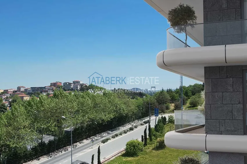 Apartments in Istanbul for citizenship - a new elite project in the Etiler district, Besiktas 23 