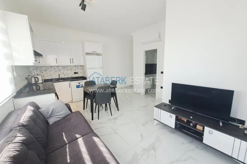 Purchase Turnkey 1+1 apartment in Alanya, Oba district — property for a residence permit 3 