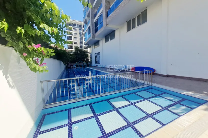 Studio in Alanya, Mahmutlar district — turnkey with a glazed balcony and mountain views 3 