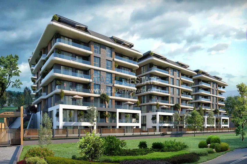 Apartments in Istanbul for citizenship - a new elite project in the Etiler district, Besiktas 5 