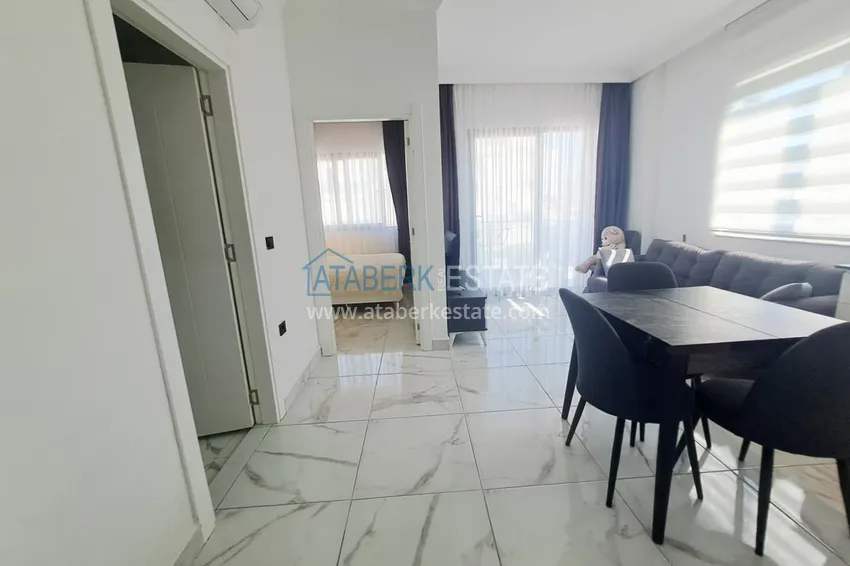 Purchase Turnkey 1+1 apartment in Alanya, Oba district — property for a residence permit 5 