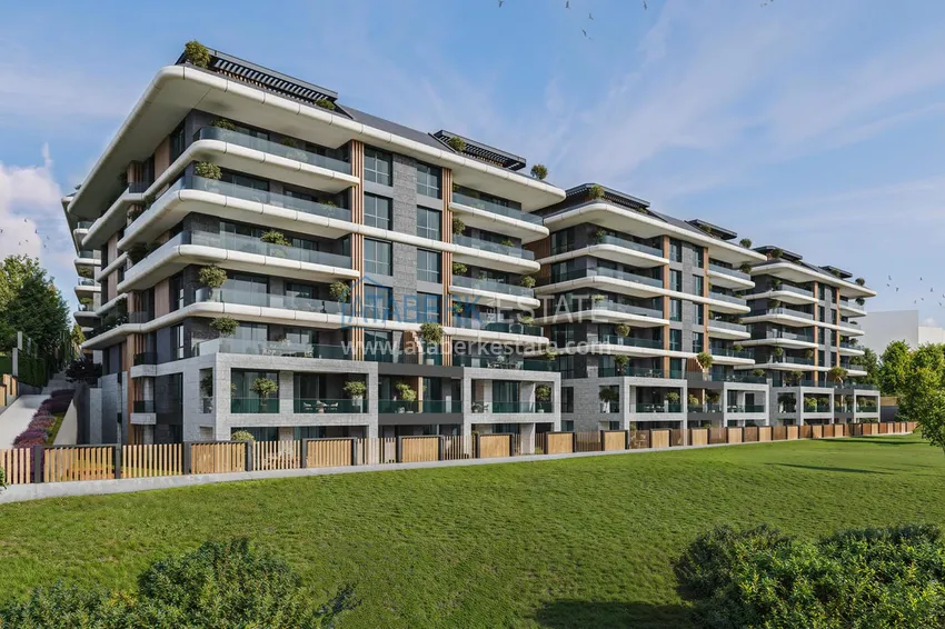 Apartments in Istanbul for citizenship - a new elite project in the Etiler district, Besiktas 6 