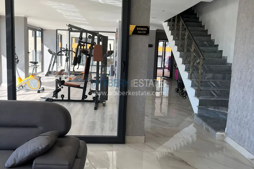 Turnkey 1+1 apartment in Alanya, Oba district — property for a residence permit 9 