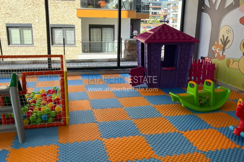 Turnkey 1+1 apartment in Alanya, Oba district — property for a residence permit 13 