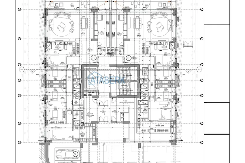 Buy cheap Apartments in Istanbul for citizenship - a new elite project in the Etiler district, Besiktas 62 
