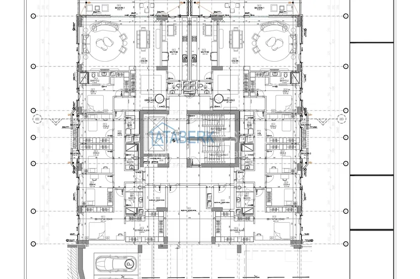 Buy cheap Apartments in Istanbul for citizenship - a new elite project in the Etiler district, Besiktas 63 