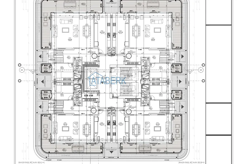 Buy cheap Apartments in Istanbul for citizenship - a new elite project in the Etiler district, Besiktas 67 