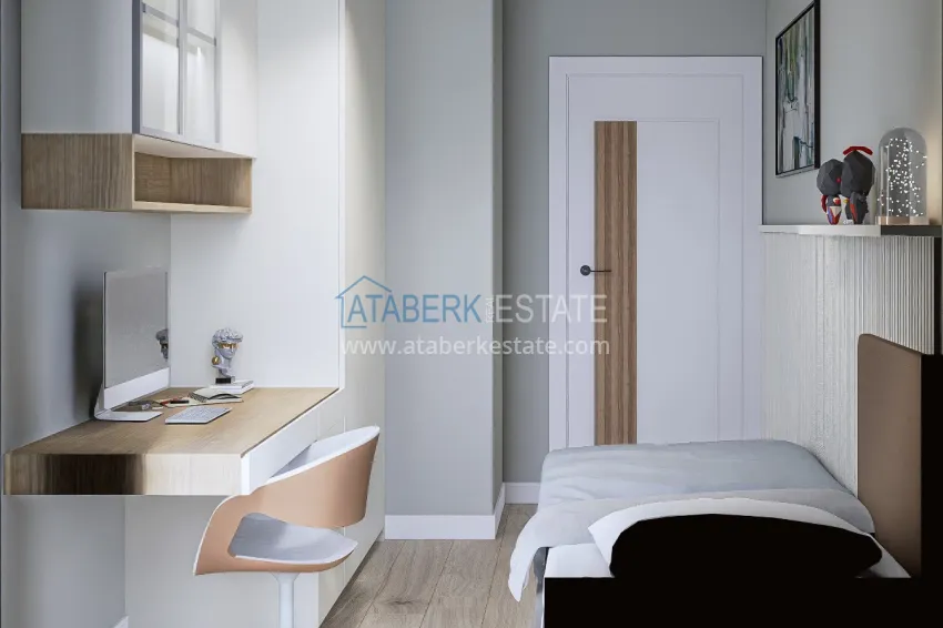 Purchase Modern apartments in Antalya, Lara - Çağlayan district. Investment property from the developer 17 