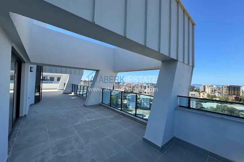 Purchase  View penthouse duplex with pool on the terrace, installments possible - Mahmutlar, Alanya 17 