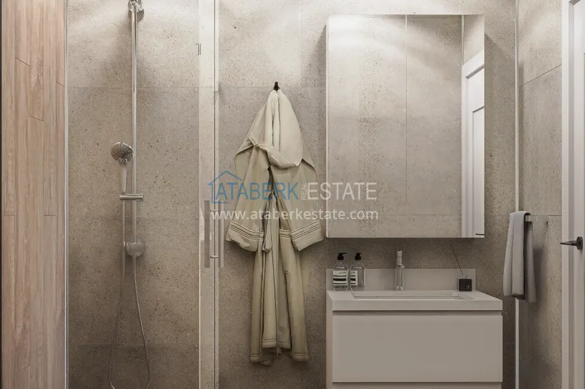 Purchase Modern apartments in Antalya, Lara - Çağlayan district. Investment property from the developer 21 