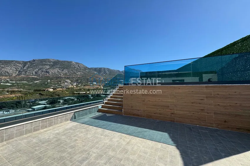 Purchase  View penthouse duplex with pool on the terrace, installments possible - Mahmutlar, Alanya 20 
