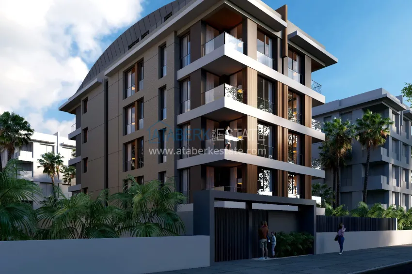 Modern apartments in Antalya, Lara - Çağlayan district. Investment property from the developer 1 